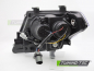 Preview: Upgrade Tagfahrlicht Design Scheinwerfer Set für Nissan Navara / Frontier 09-14 schwarz mit dyn. Blinker